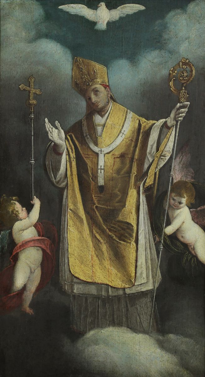 Saint Charles Borromée en gloire_0
