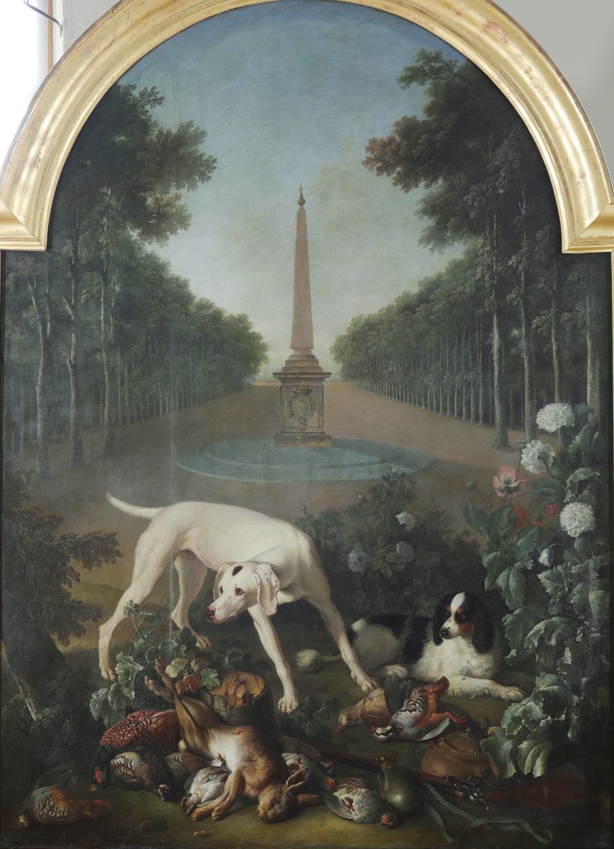 Gibier gardé par des chiens_0