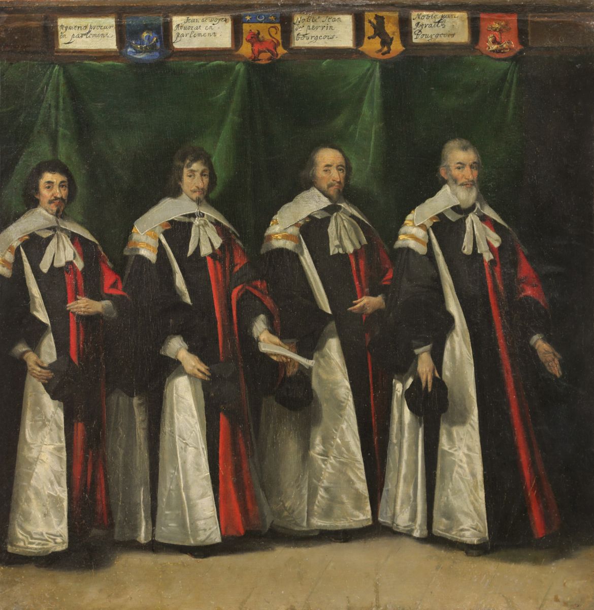Portraits de quatre Capitouls de Toulouse de 1634 à 1635_0