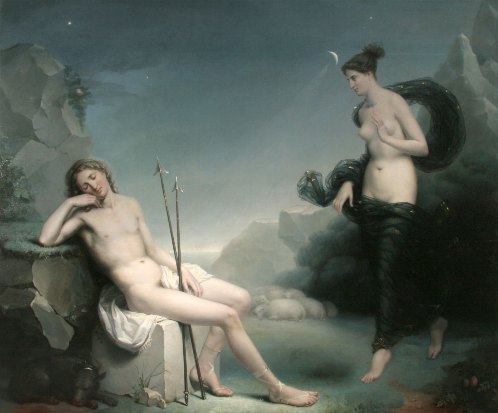 Diane venant visiter Endymion ; Diane et Endymion (titre ancien) (autre titre)_0