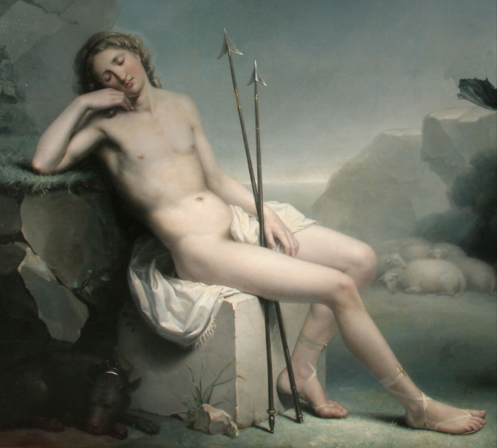 Diane venant visiter Endymion ; Diane et Endymion (titre ancien) (autre titre)_2