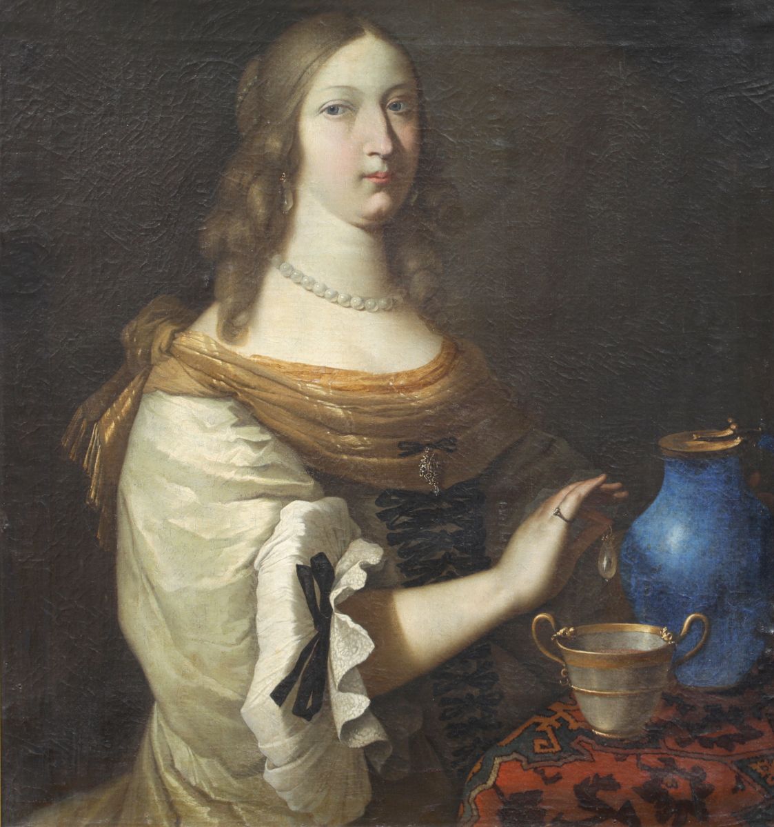 Portrait de dame en Cléopâtre_0