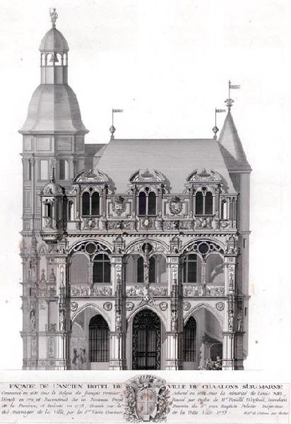 Façade de l'ancien hôtel de ville de Châlons-sur-Marne_0
