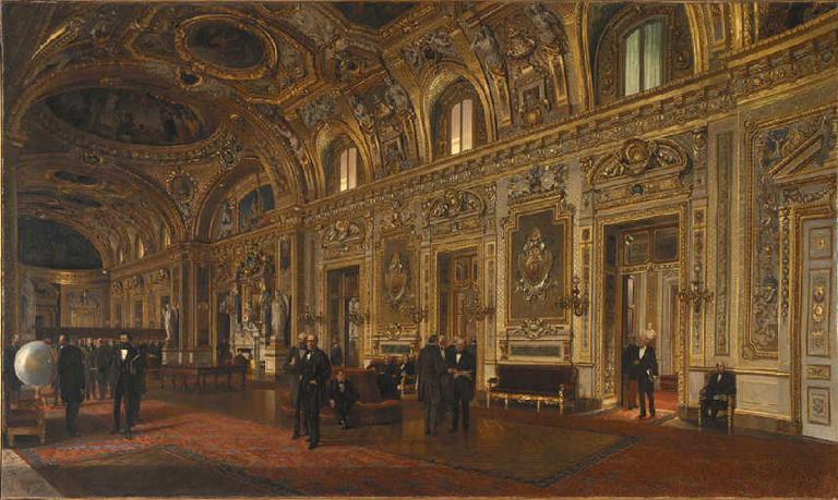 La salle des pas-perdus du Sénat ; La salle des conférences du Sénat (autre titre)_0