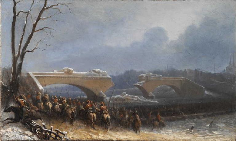 Châlons : Pont de la Marne ; Pont de Marne en 1814 (autre titre)_0