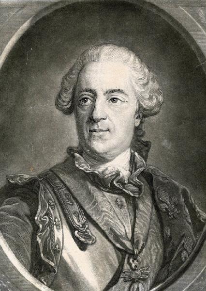 Portrait de Louis XV, Louis Marin Bonnet, 18e siècle