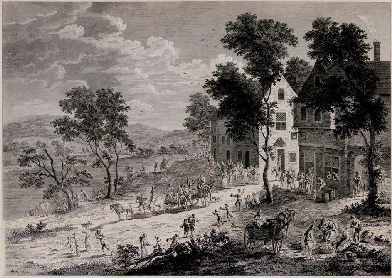 Retour de la fête de campagne hollandaise, Martin de Monchy, 1772,1777
