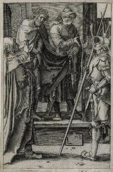 La petite Passion (08) : Ecce homo, Lucas Van Leyden, 1521