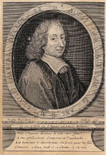 Portrait de Blaise Pascal, Stéphane Desrochers, 1697