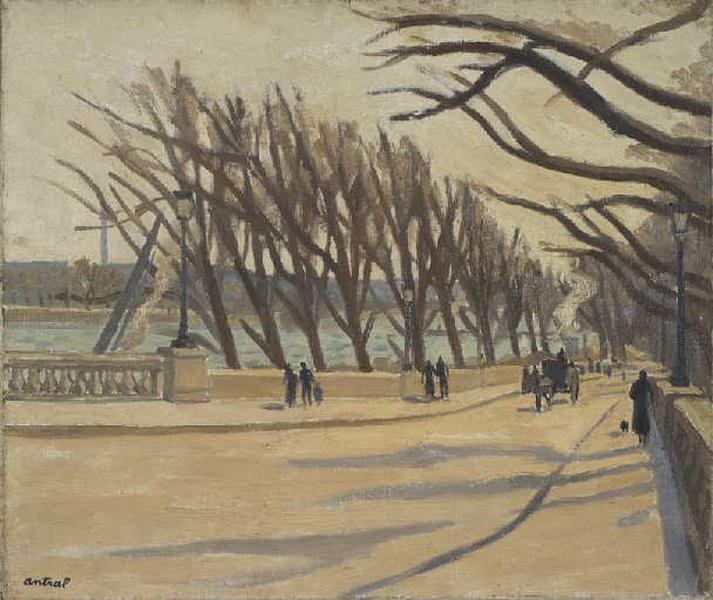 Chemin de fer de ceinture, quai de Grenelle à Paris, Louis Robert Antral, 1930