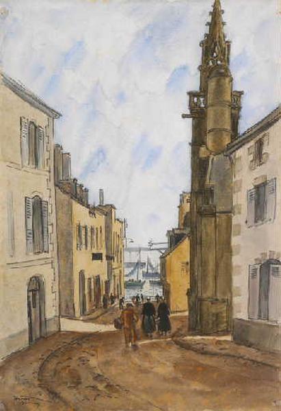 Rue Monte-au-Ciel à Douarnenez_0
