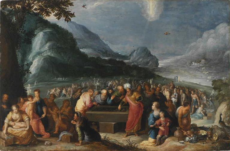 Moïse conduisant les Israélites en terre promise_0