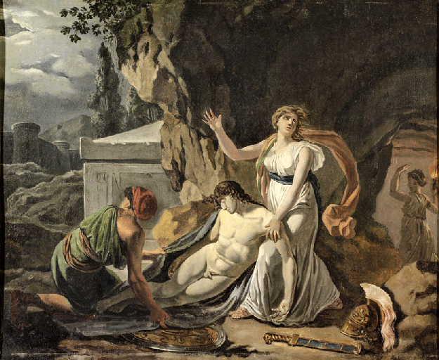 La mort de Tancrède ; Funérailles d'Hector_0