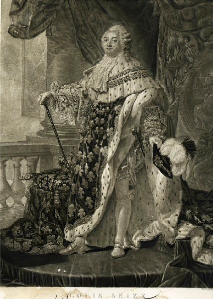Portrait en pied de Louis XVI en costume de sacre_0