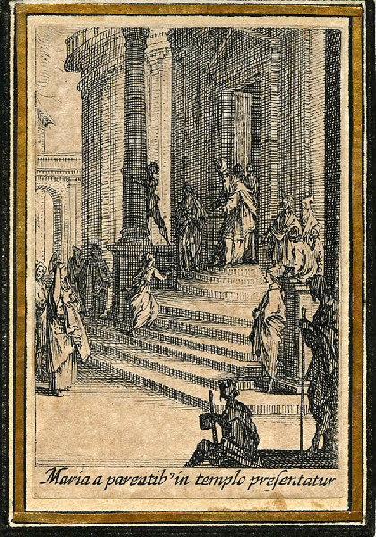 Vie de la sainte Vierge (03) ; Présentation de la Vierge au Temple_0