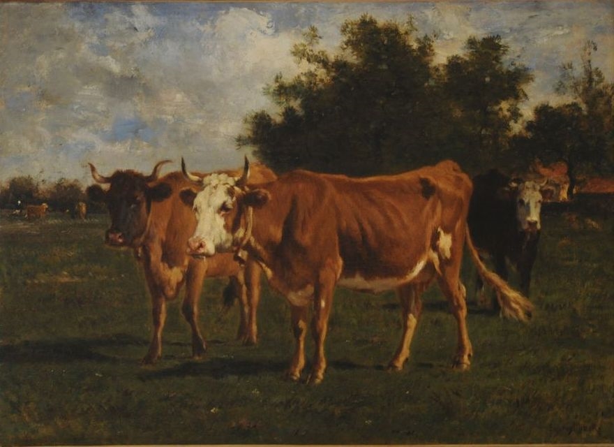 Pâturage, Émile Van Marcke De Lummen, 19e siècle