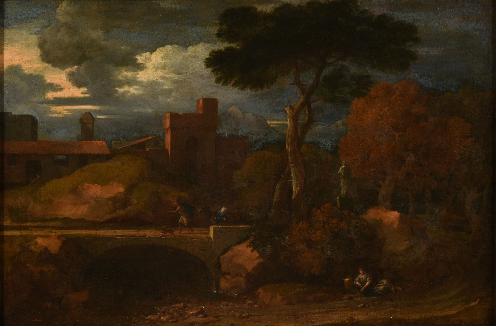 Paysage historique, Sébastien Bourdon, 1640-1650