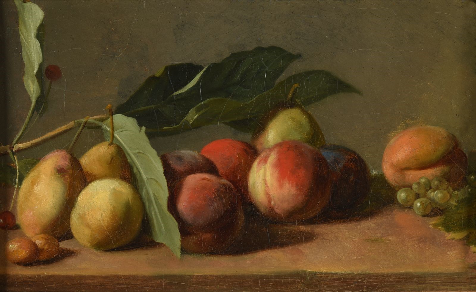 Étude de fruits (titre inscrit à l'inventaire) ; Tableau de fruits (titre inscrit à l'inventaire), Lié-Louis Périn-Salbreux, 2e moitié 18e siècle