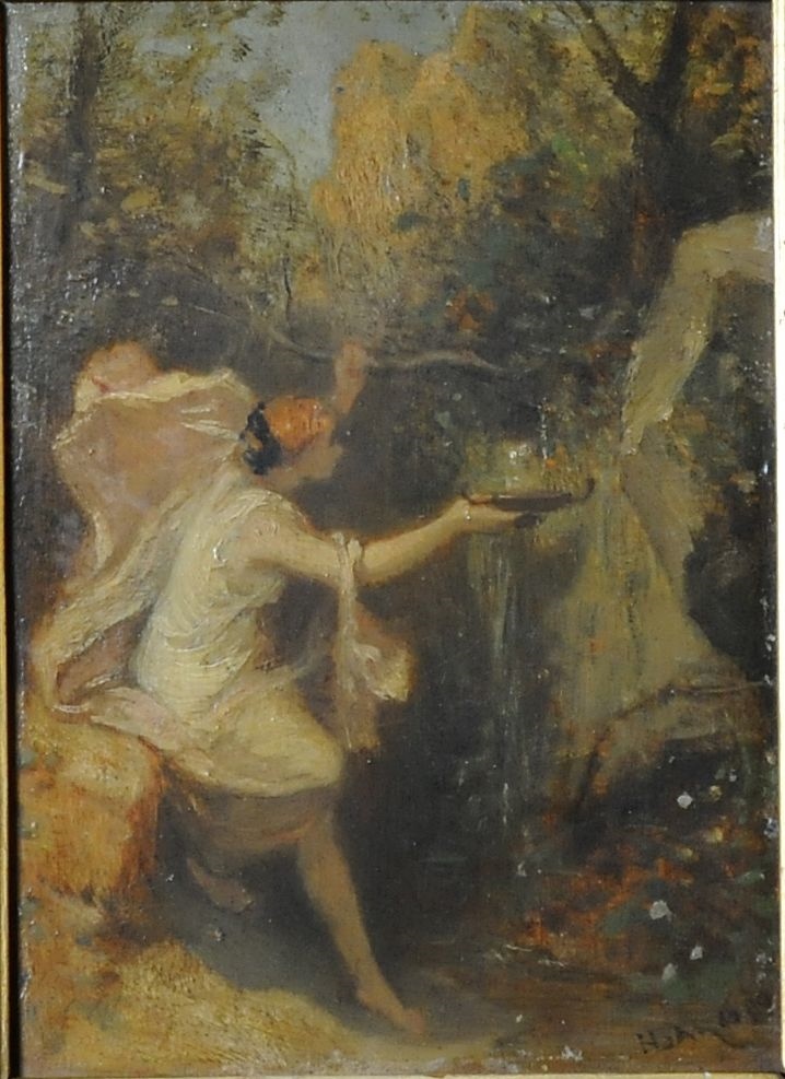 La Source, Henri Baron, 19e siècle