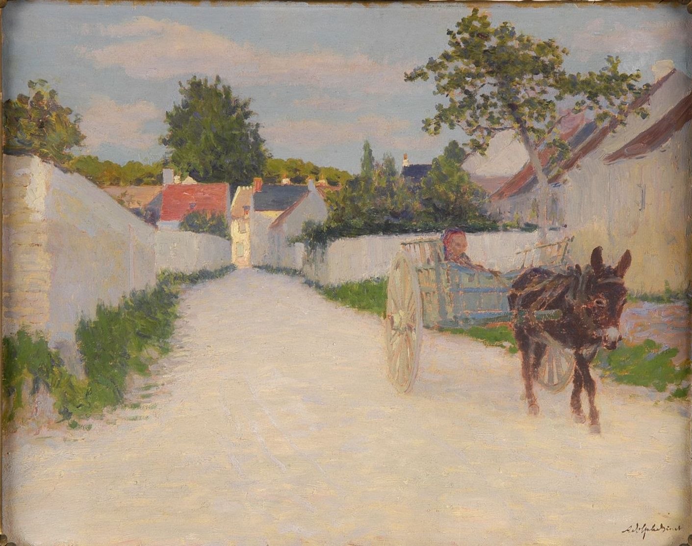Temps clair, Adolphe Binet, 1895