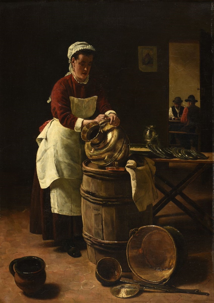 L'Ecureuse ; La Récureuse_0