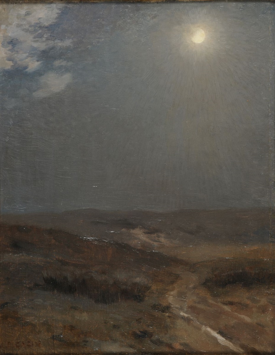 Paysage au clair de lune, Жан-Шарль Казен