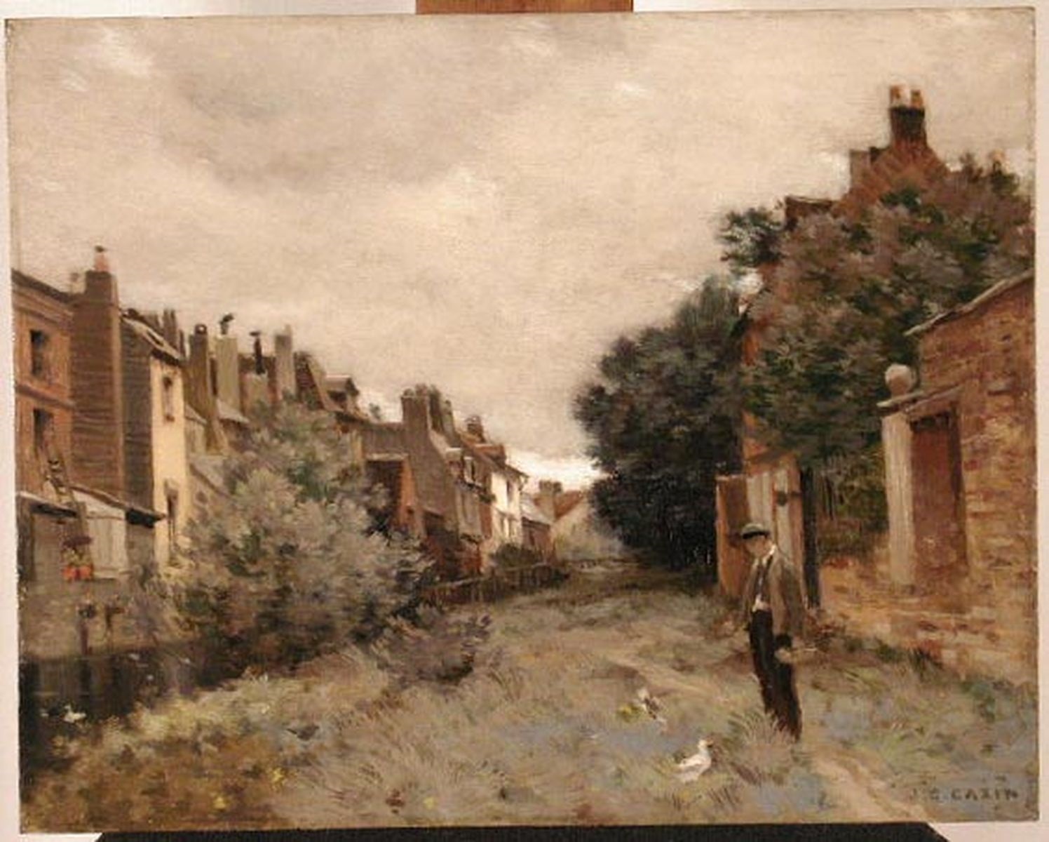 Ruisseau à Abbeville, Жан-Шарль Казен