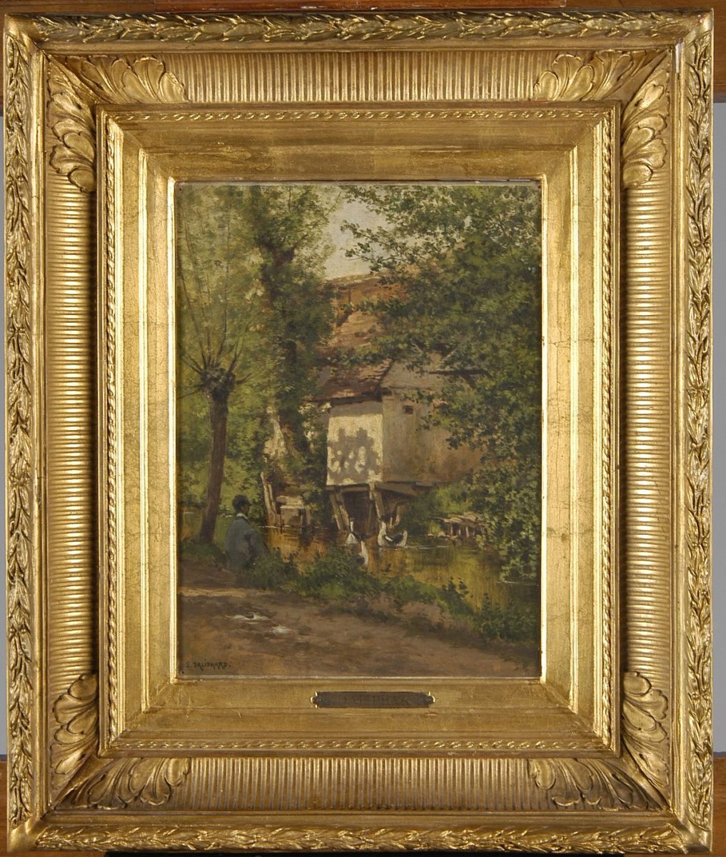 Bords de la Bresle à Blangy (Seine Inférieure)_1