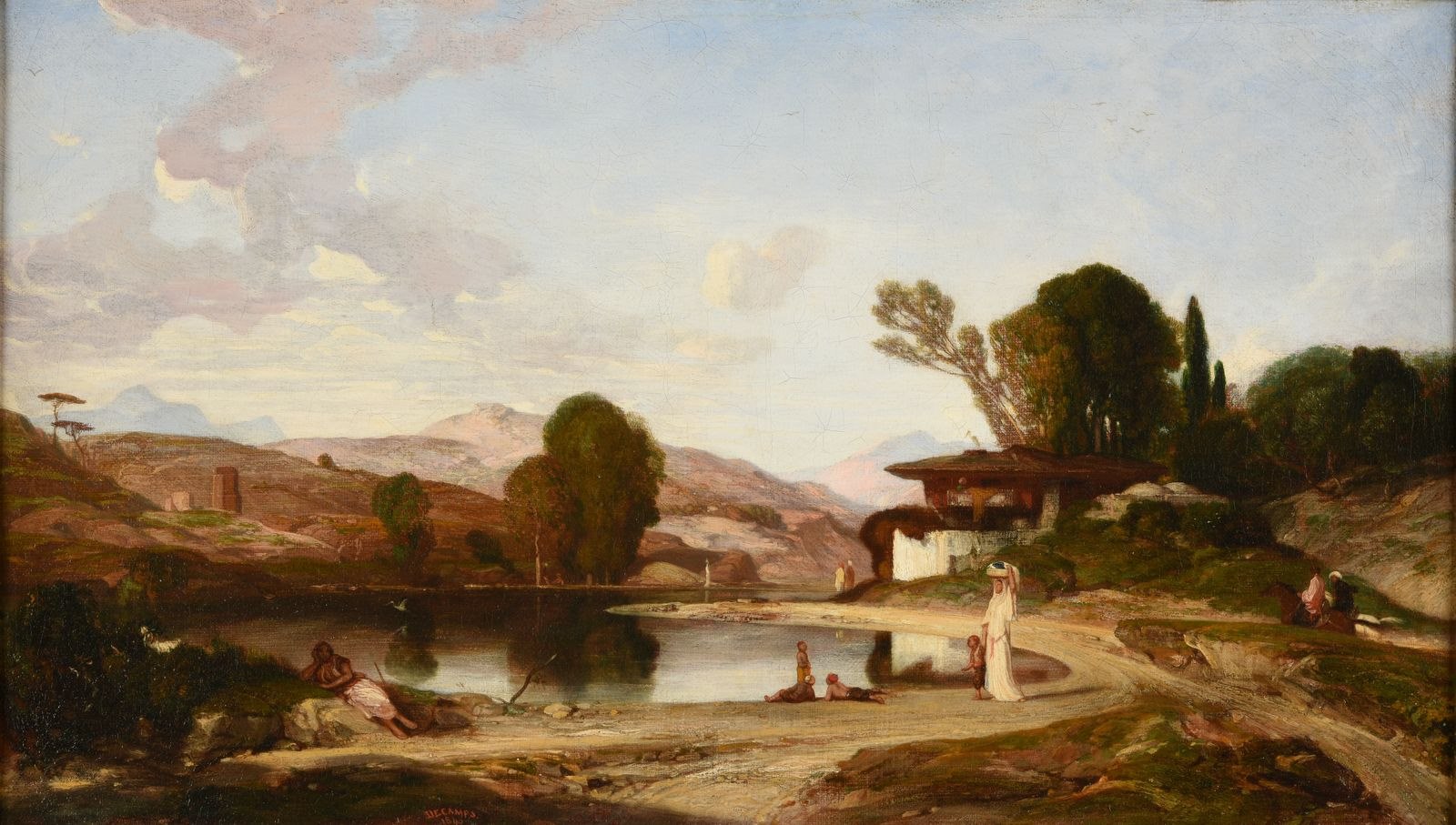 Souvenir de Turquie d'Asie (Environs de Smyrne), Alexandre-Gabriel Decamps, 1840