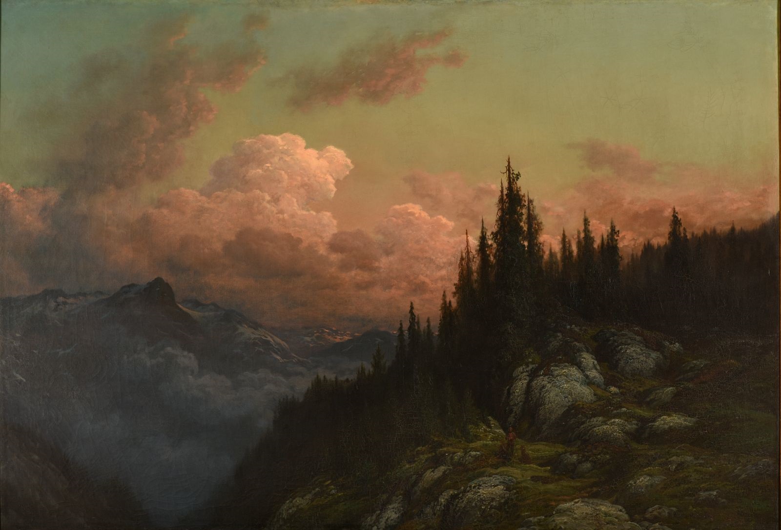 L'aube : souvenir des Alpes, Gustave Doré, 1880 incertain