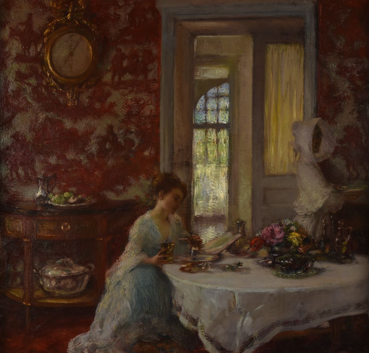 La Salle rouge ; Le Déjeuner de l'actrice, Gaston La Touche, 1903 avant,1906 Date d'achat