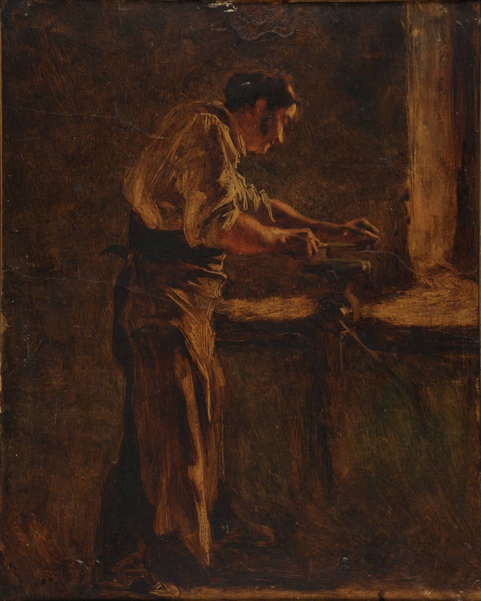 Le forgeron, Aimé Morot, 2e moitié 19e siècle