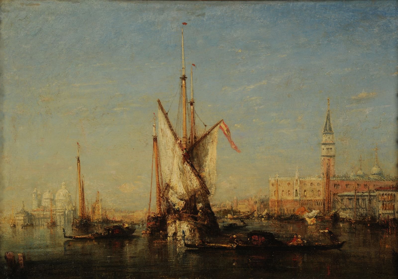 Venise : vue sur San Giorgio_0