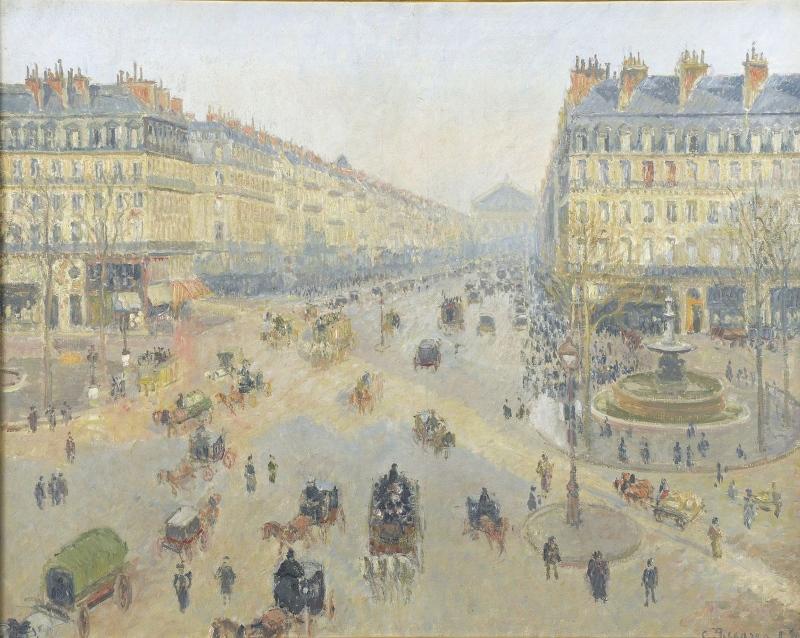 L'Avenue de l'Opéra ; Place du Théâtre-Français_0