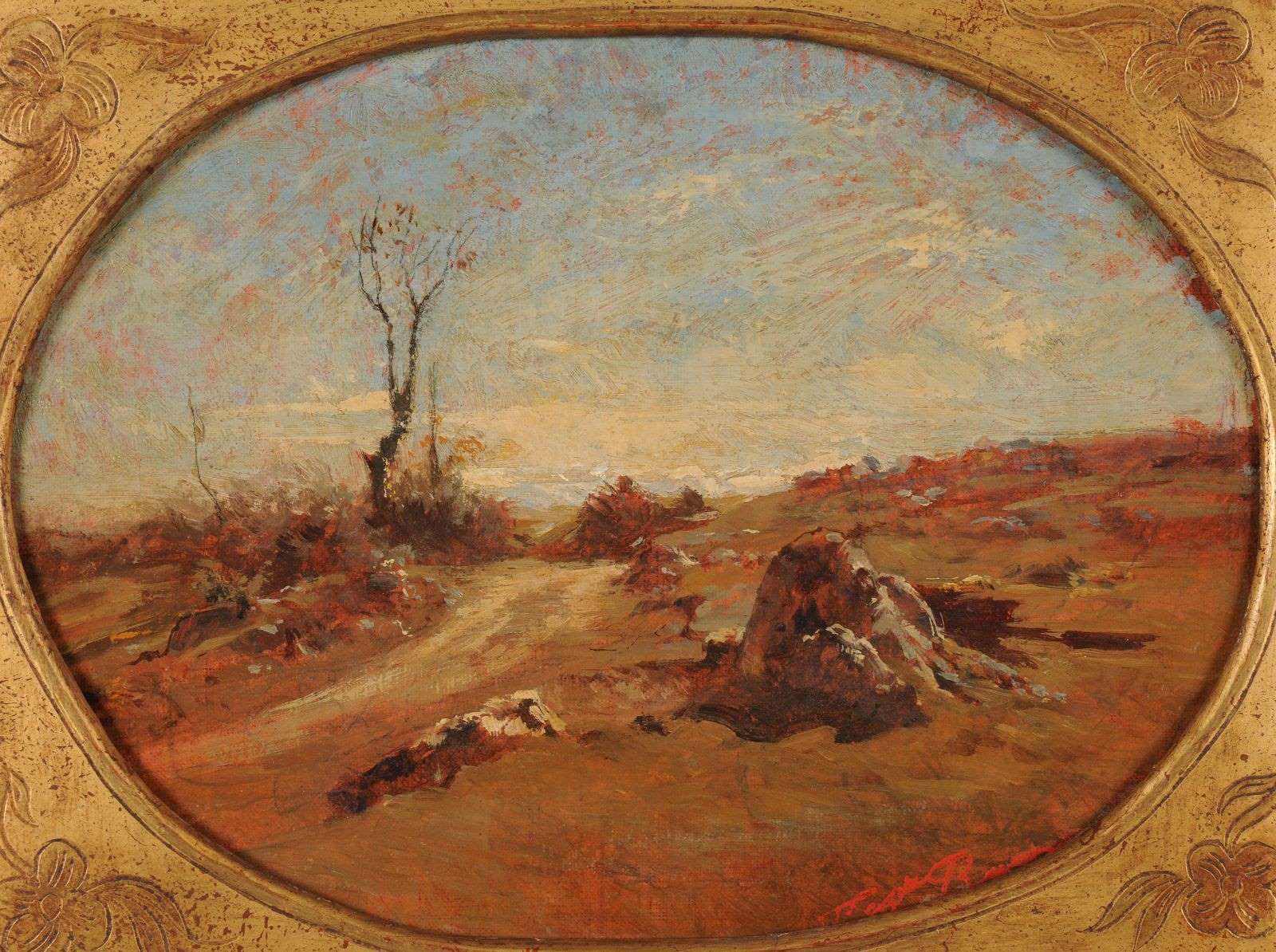 Automne. L'arbre, François-Auguste Ravier, 19e siècle