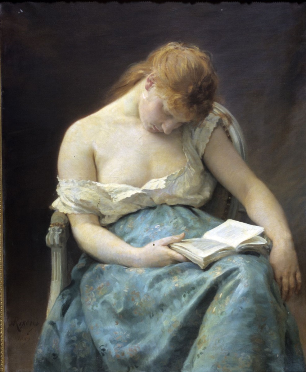 L'Endormie, Jean-André Rixens, 1889