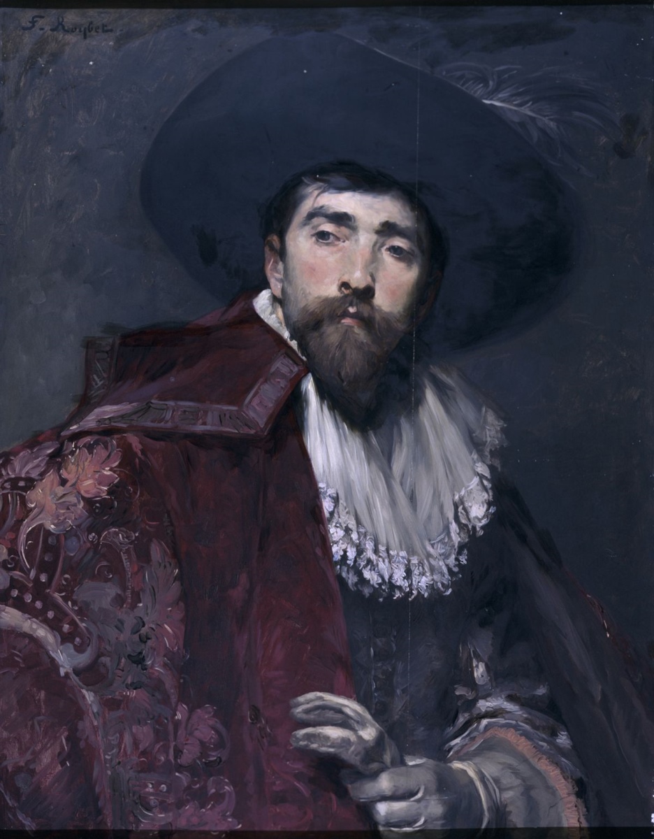 Seigneur Louis XIII au manteau rouge_0