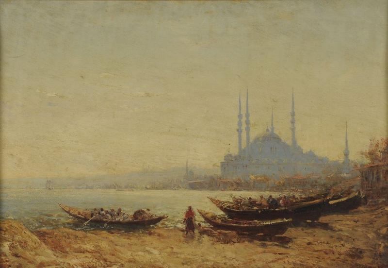 Le Bosphore au matin_0