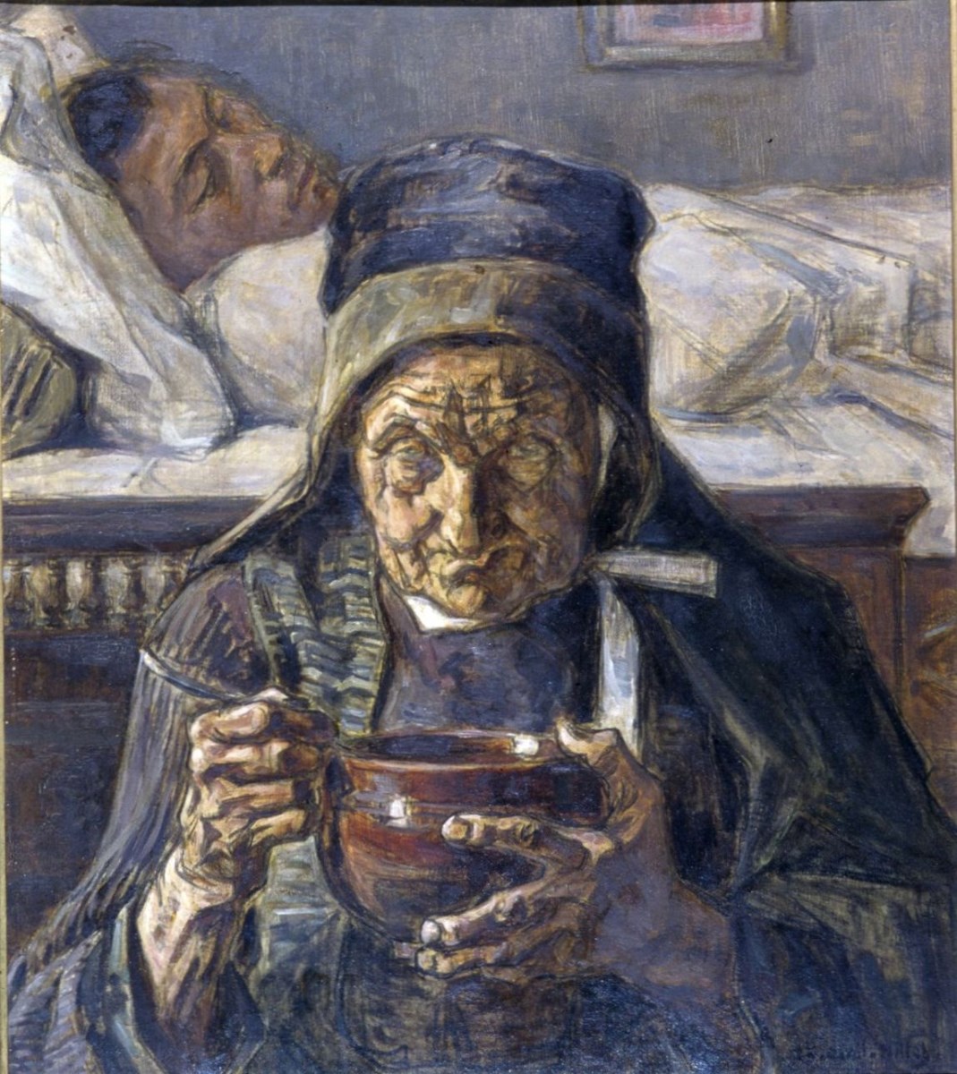 Le Convalescent, Germain David-Nillet, 1904