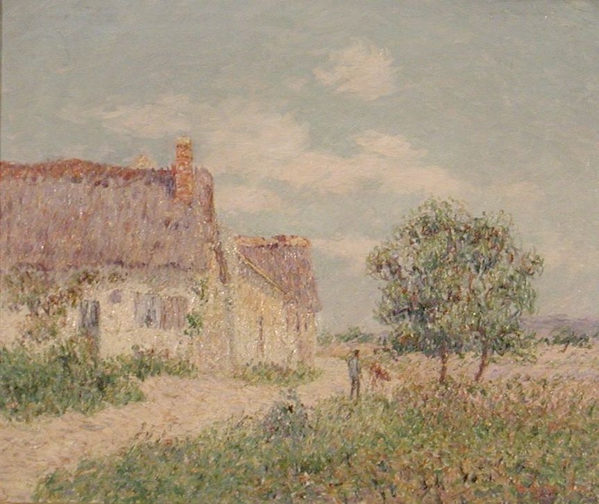 Chaumière au Vandreuil, Gustave Loiseau, 1903 incertain