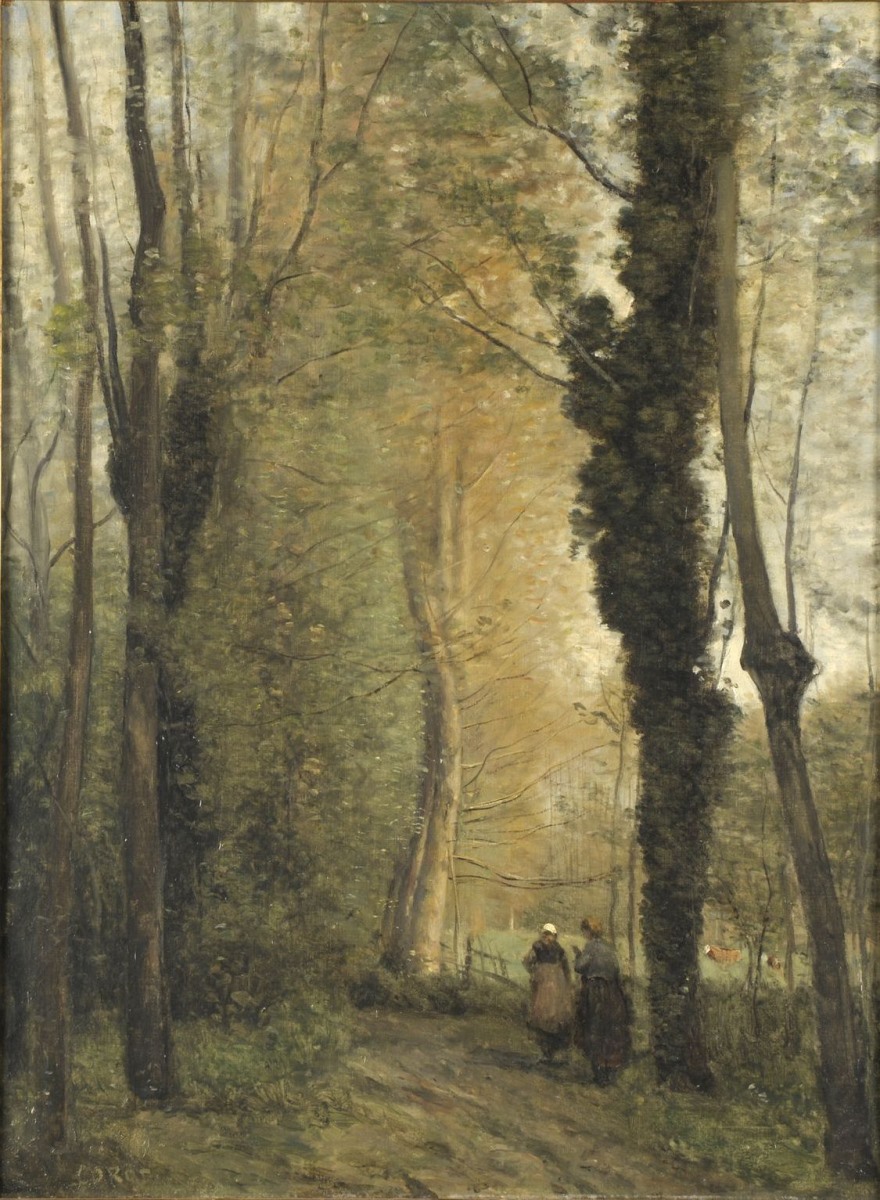 Un chemin sous les arbres au printemps (titre inscrit à l'inventaire) ; Un chemin sous les arbres, au printemps (titre publié (Sartor, 1909)) ; Printemps (ancien titre attribué)_0
