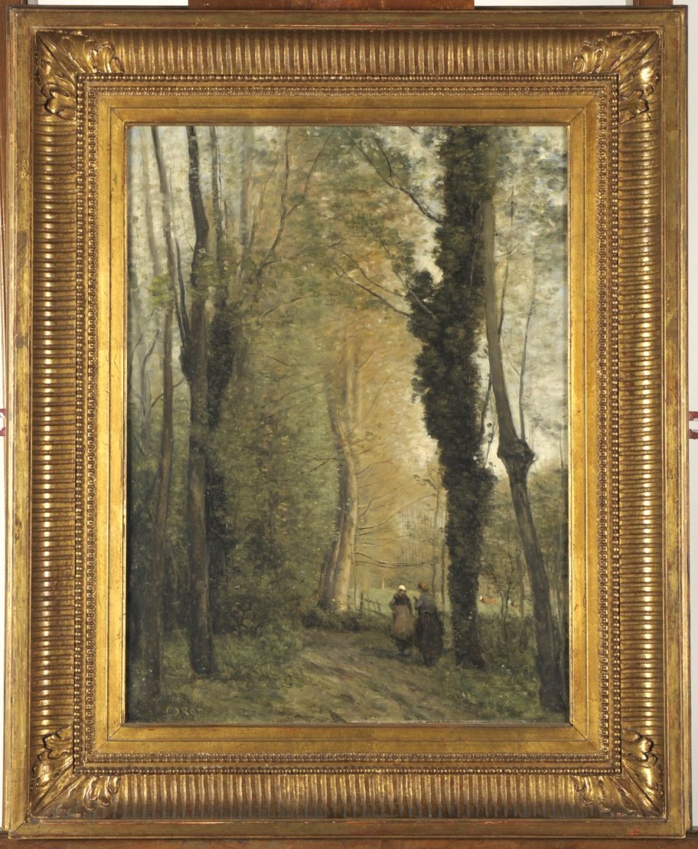 Un chemin sous les arbres au printemps (titre inscrit à l'inventaire) ; Un chemin sous les arbres, au printemps (titre publié (Sartor, 1909)) ; Printemps (ancien titre attribué)_1