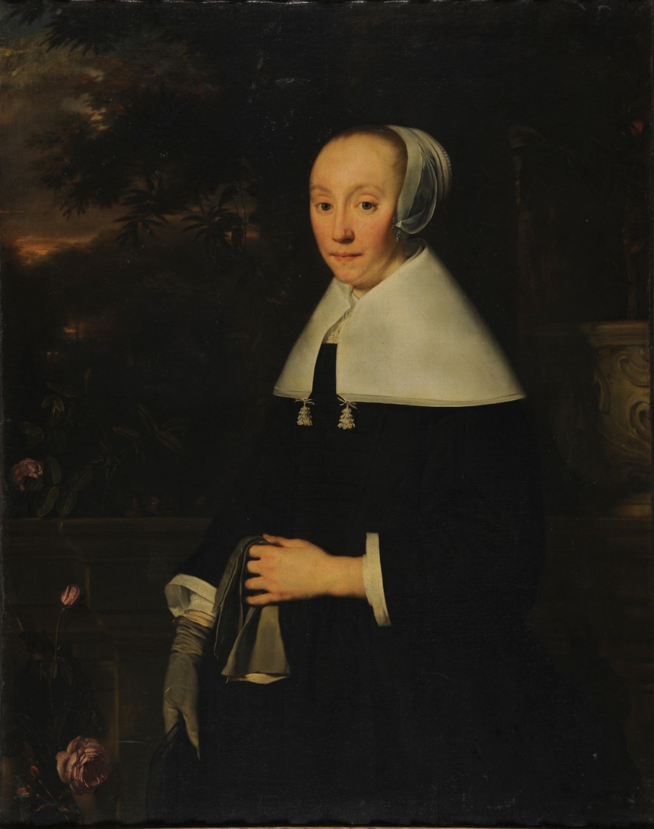 Portrait de femme anonyme, Bartholomeus Van Der Helst, 1665 vers