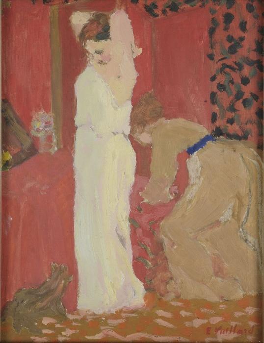 L'Essayage ; Actrice dans sa loge_0