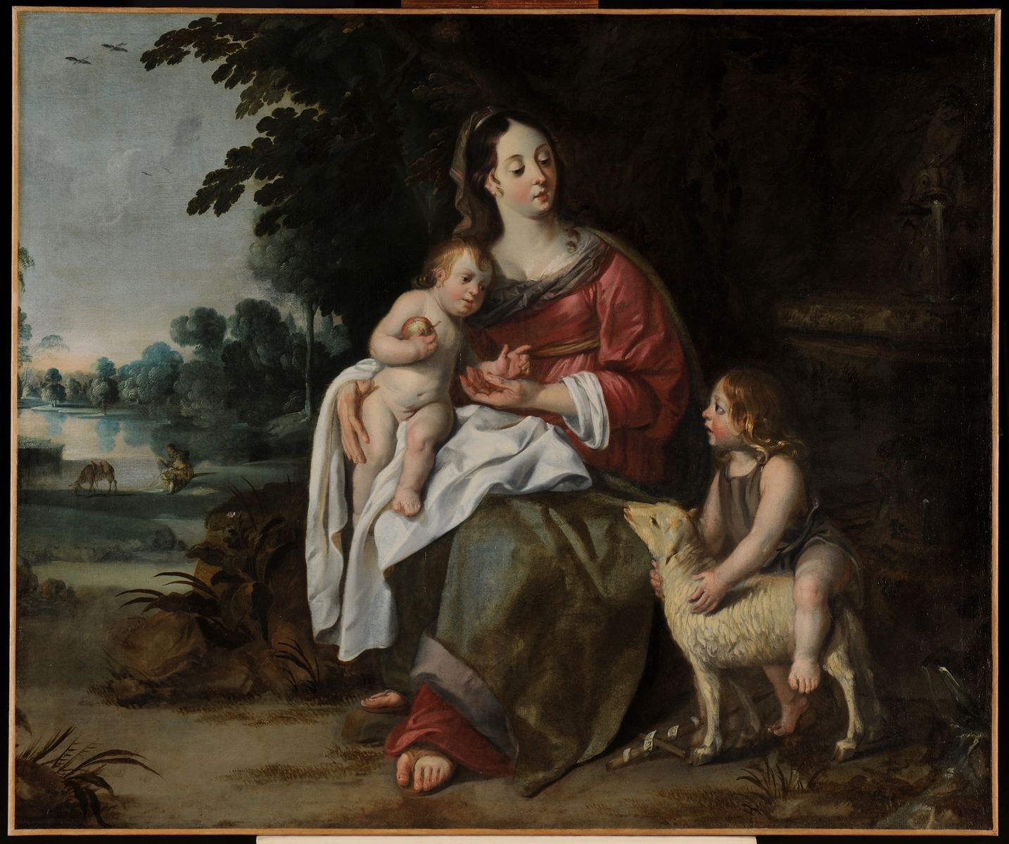 La Sainte Famille (catalogue Loriquet), Jean-François Clermont, 18e siècle