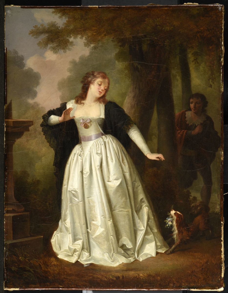 Ah ! Le Voilà ! ; Le chien commissionnaire, Henri Nicolas Van Gorp, 1804 vers,1804