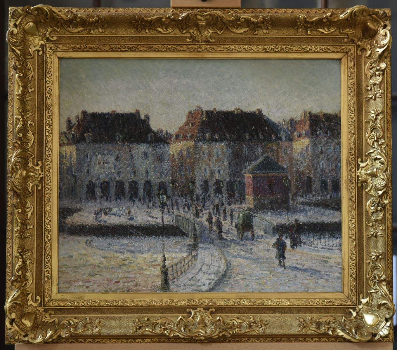 Le pont de la Poissonnerie à Dieppe (titre attribué)_1