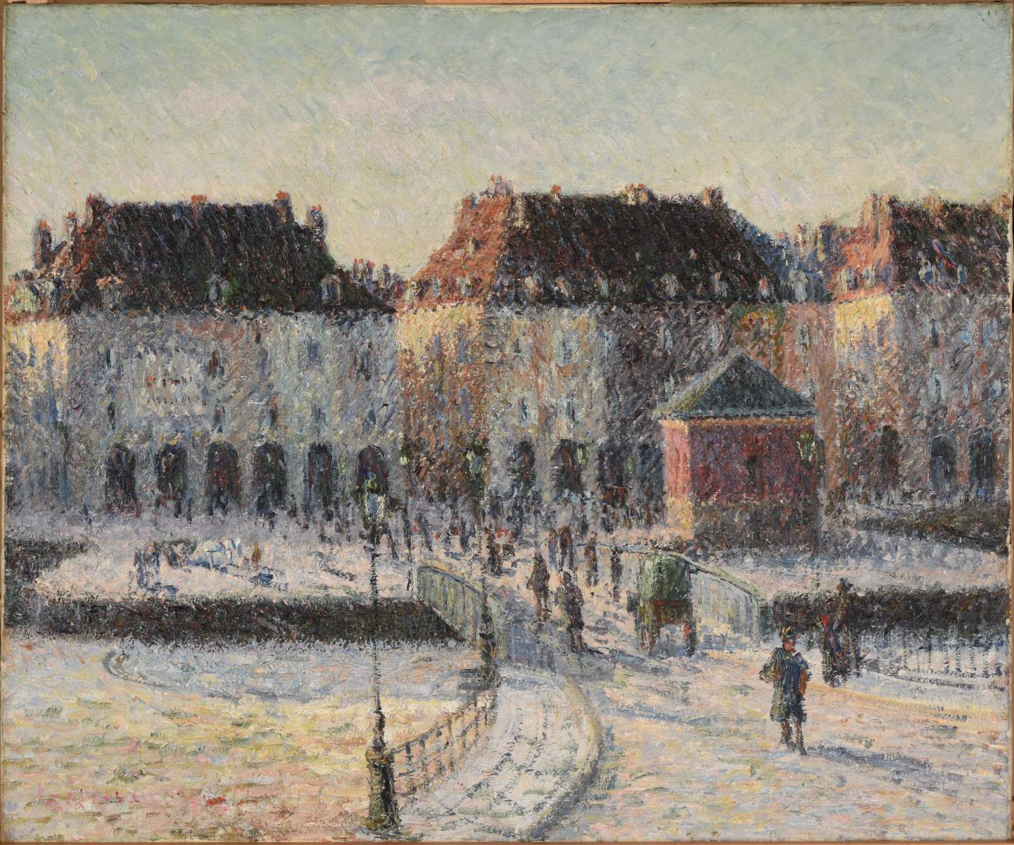 Le pont de la Poissonnerie à Dieppe (titre attribué)_0