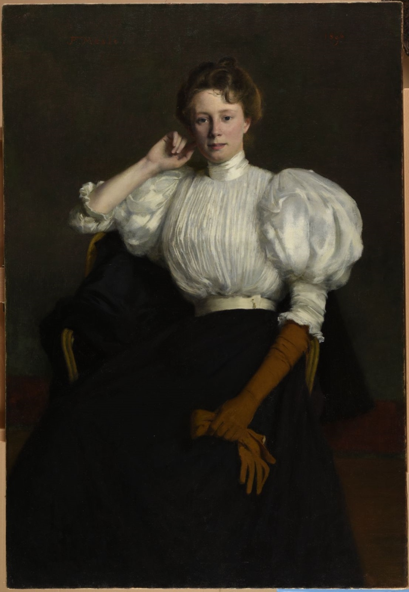 Mademoiselle Marie P. (titre attribué), Joseph-Paul Meslé, 1896