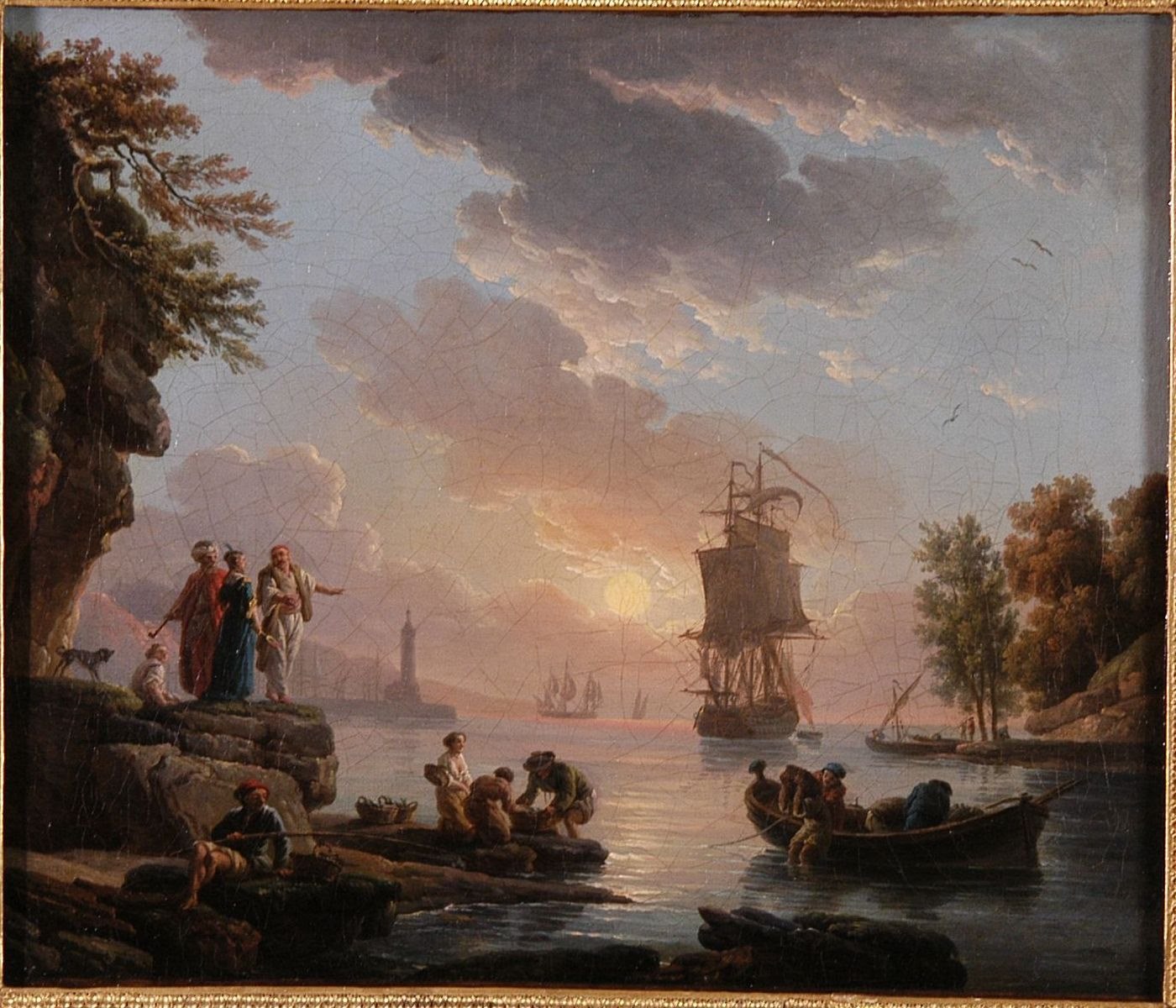 Marine, Joseph Vernet, 1750 vers